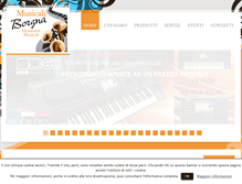 Tablet Screenshot of musicaliborgna.com